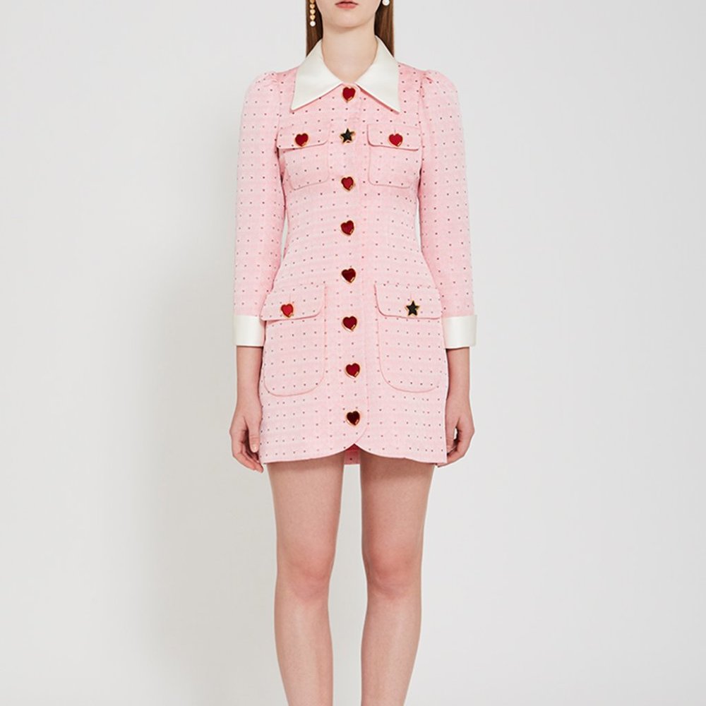 ISO: SRETSIS Monday Suit Dress PINK Small